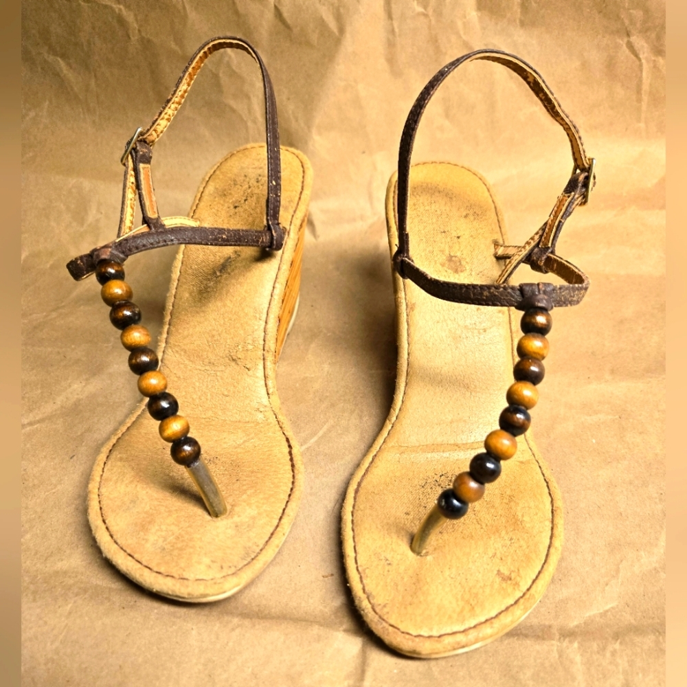 VINTAGE wedge Sandals